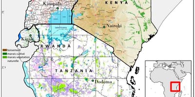 Karta över tanzania för att visa historiska platser