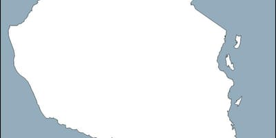Karta över tanzania översikt