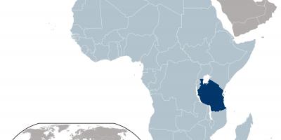 Tanzania karta